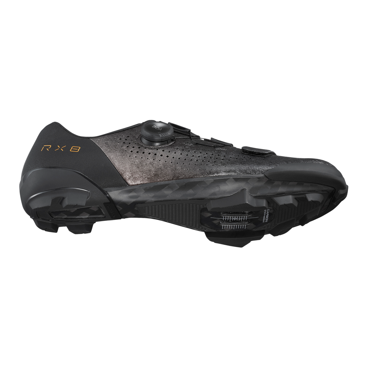 XC/Gravel MTB-Schuhe SHIMANO RX800 Schwarz