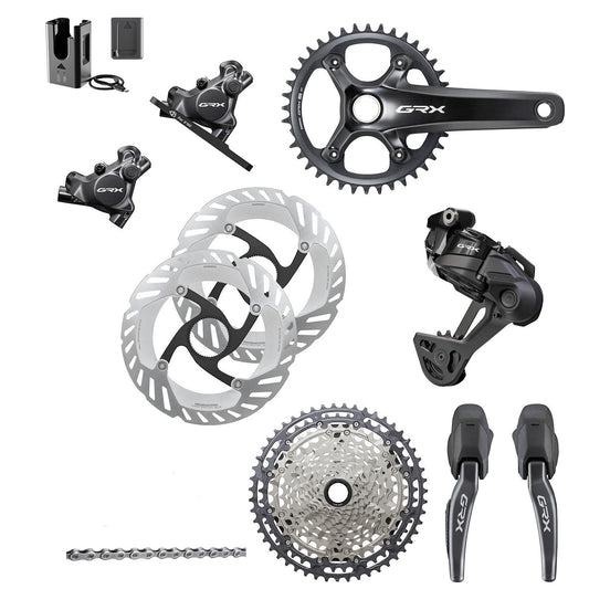 Groupe SHIMANO GRX RX827 Di2 1x12V