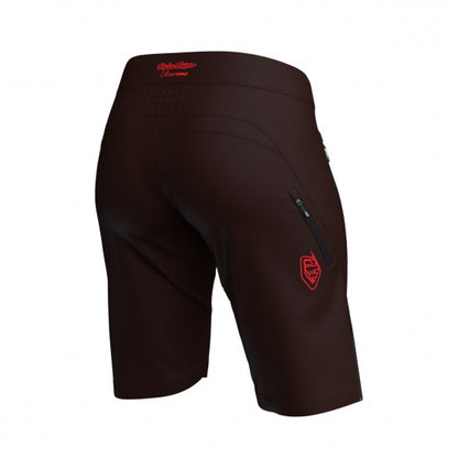 Short TROY LEE DESIGNS LILIUM PRO FLOW CAMO Femme Marron