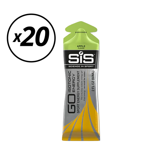 Energie-Gel SIS GO ISOTONIC ENERGY (60ml) Apfel Kurzzeit-DLUO