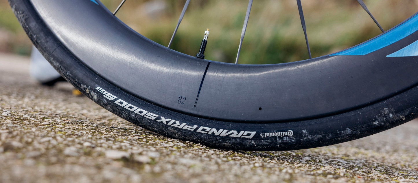 Paar MICHE DEVA RD 52 Tubeless Ready (Center Lock) Laufräder Silber