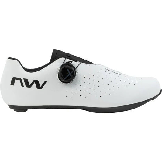 NORTHWAVE SONIC PLUS Straßenschuhe Weiß/Schwarz