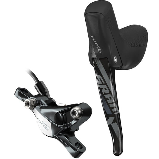 Linker Bremshebel und hinterer Bremssattel SRAM FORCE CX1 HRD Moto