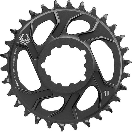 Plateau Mono SRAM X-SYNC 2 EAGLE 12V Direct Mount Offset 4mm Noir