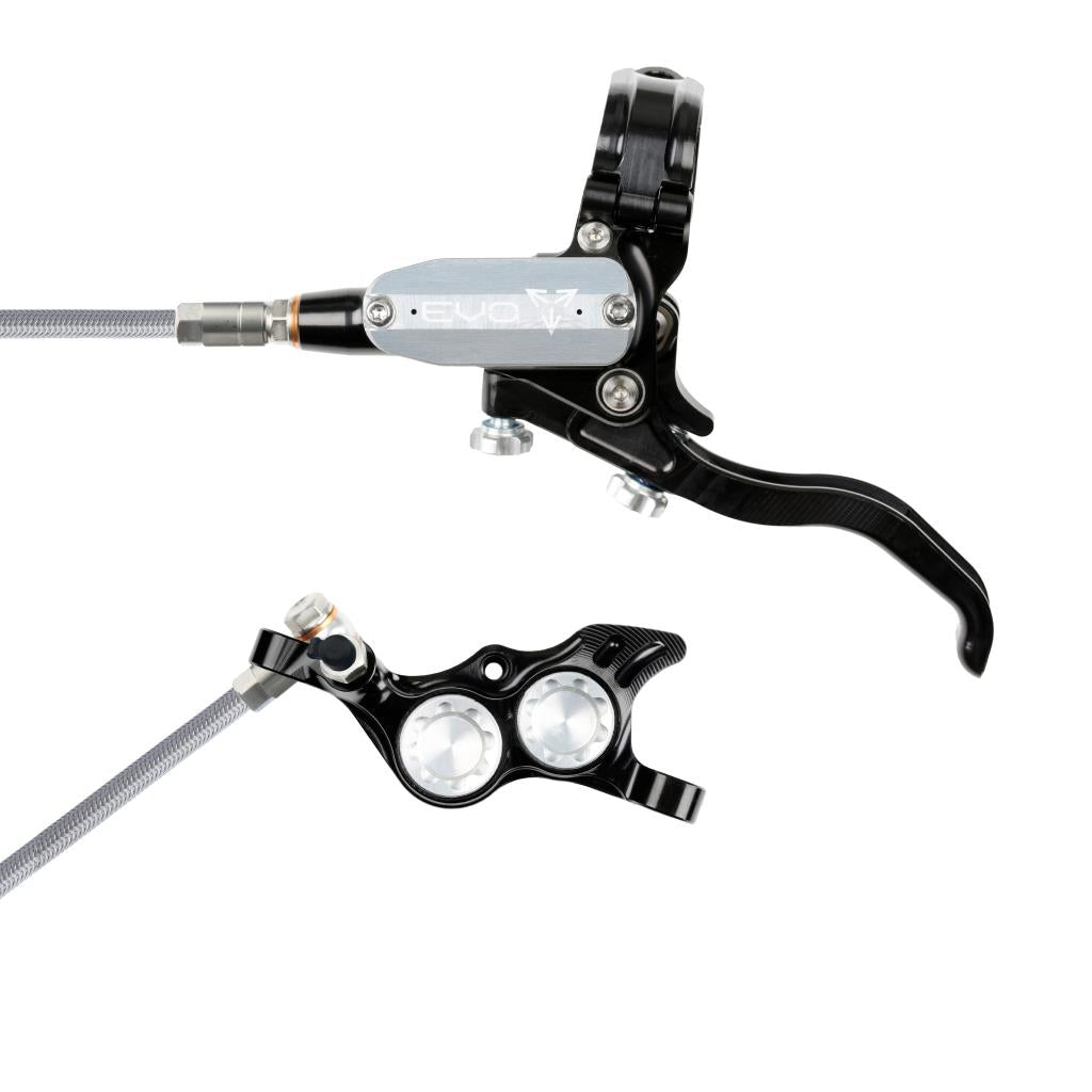HOPE TECH 4 EVO TR4 Aviation Vorderradbremse Schwarz/Silber