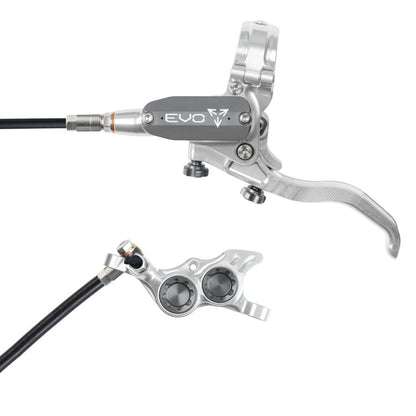 Vordere Bremse HOPE TECH 4 EVO TR4 Silber/Rauchgrau