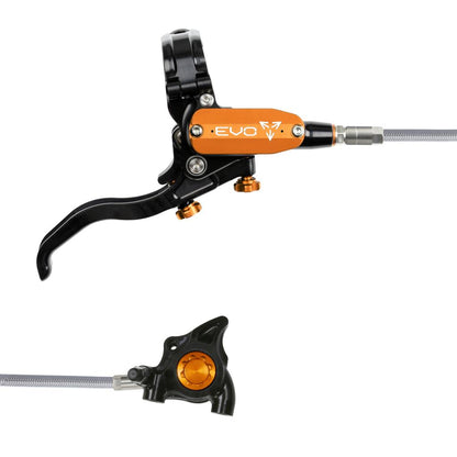 Hinterradbremse HOPE TECH 4 EVO X2 FM Aviation Schwarz/Orange