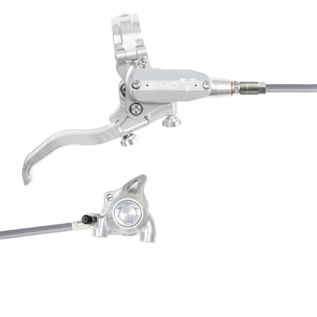 Frein Arrière HOPE TECH 4 EVO X2 FM Aviation Argent/Argent