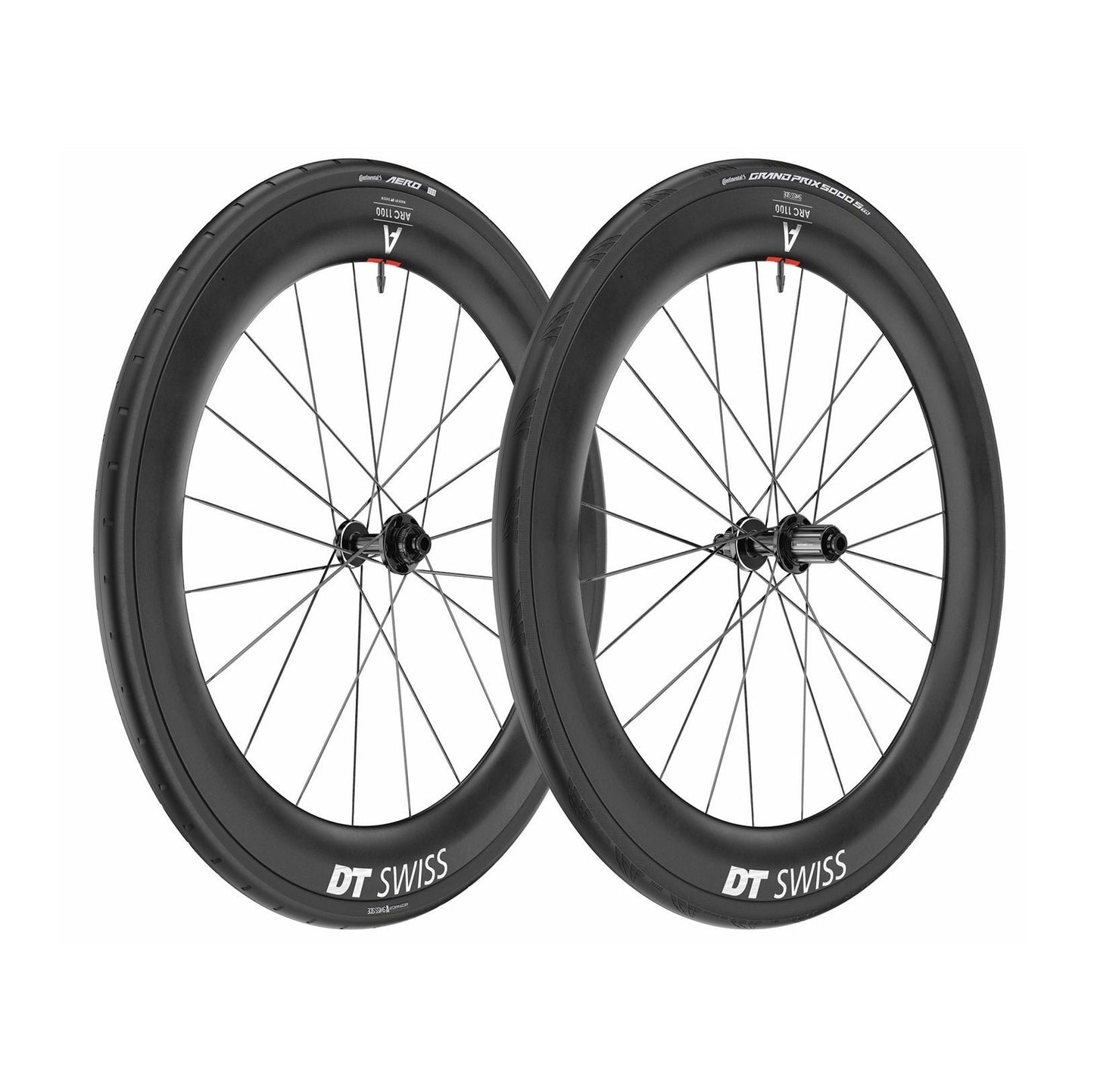 Laufradsatz DT SWISS ARC 1100 DICUT WTS 55 Tubeless Ready (Center Lock)