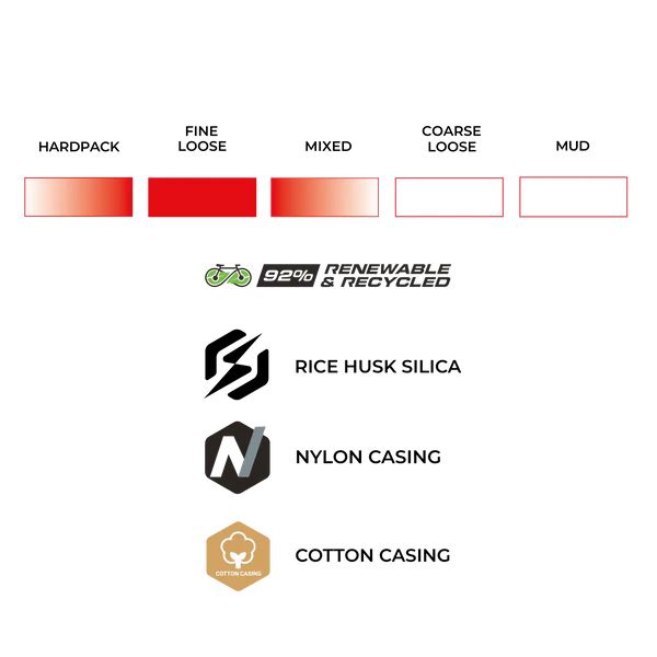 Reifen VITTORIA Terreno Pro T30 Fine Loose 700x45c Gravel Race Natural Tubeless Ready Weich Beige Q2 2025