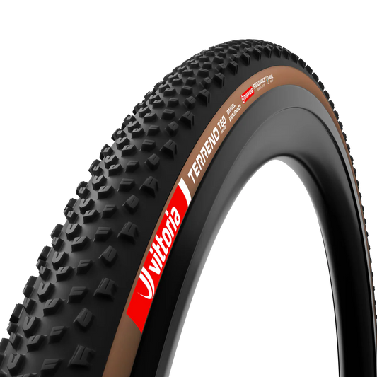 Pneu VITTORIA TERRENO T60 MIXED 700x40c Gravel Endurance Tubeless Ready Souple Marron