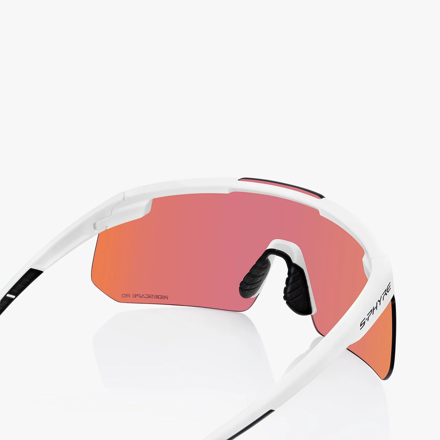 Lunettes SHIMANO S-PHYRE CE-SPHR2 Blanc Matt Verre Ridescape Road