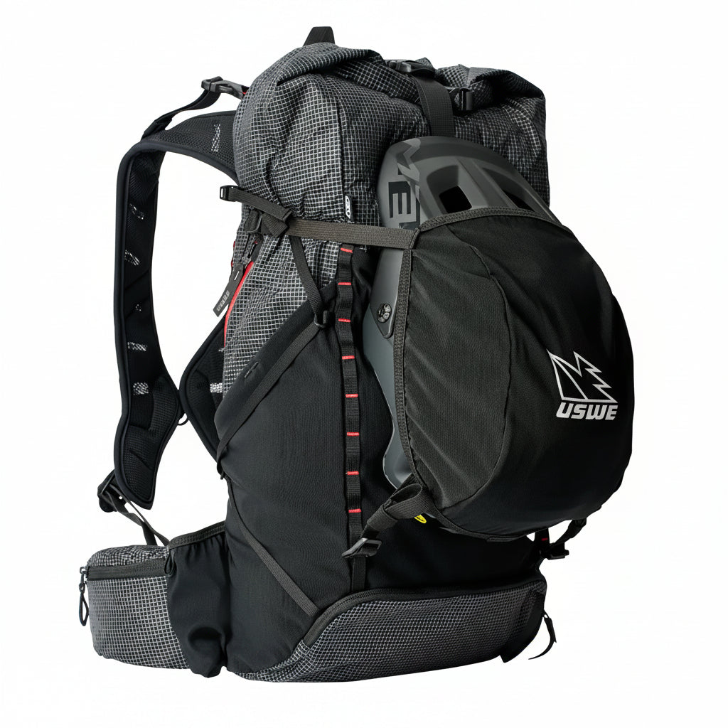 Tasche für USWE HOLDER Helm Schwarz