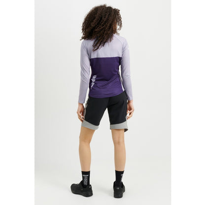 Maillot USWE BERG MTB Manches Longues Femme Lavande