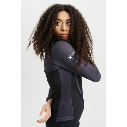 Trikot USWE BERG MTB Langarm Damen Schwarz