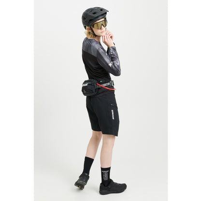 USWE LUFTIG MTB Langarmtrikot Damen Schwarz