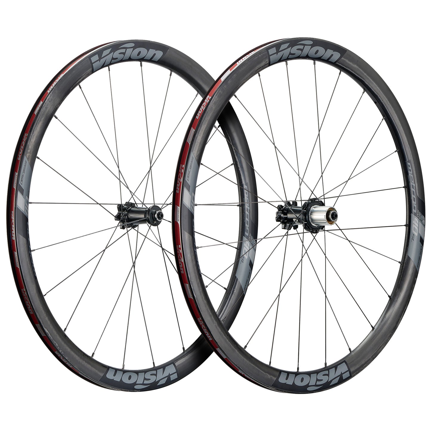 Paire de Roues VISION METRON 40 SL  Tubeless Ready (Center Lock)